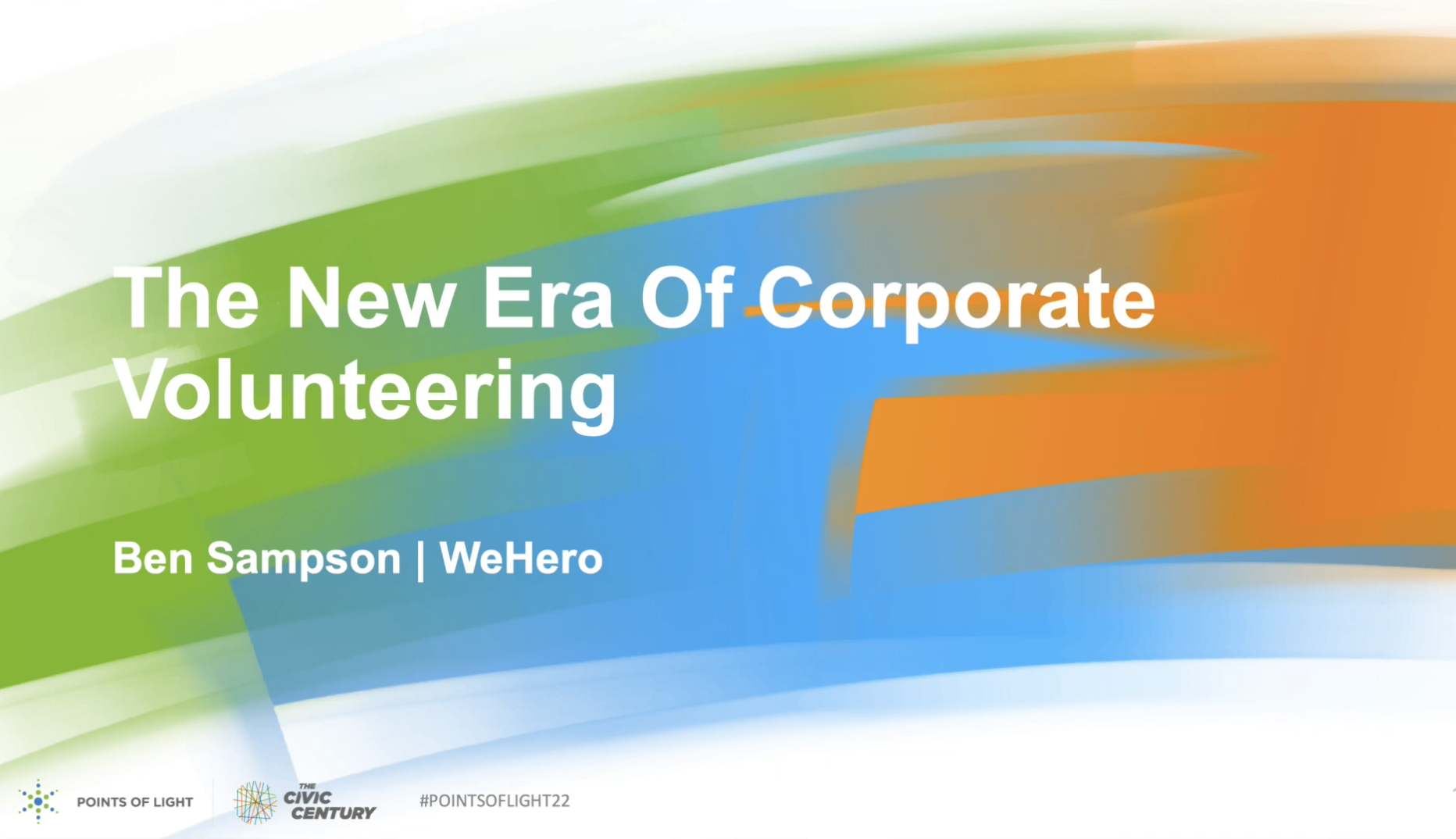 The New Era of Corporate Volunteering Points of Light